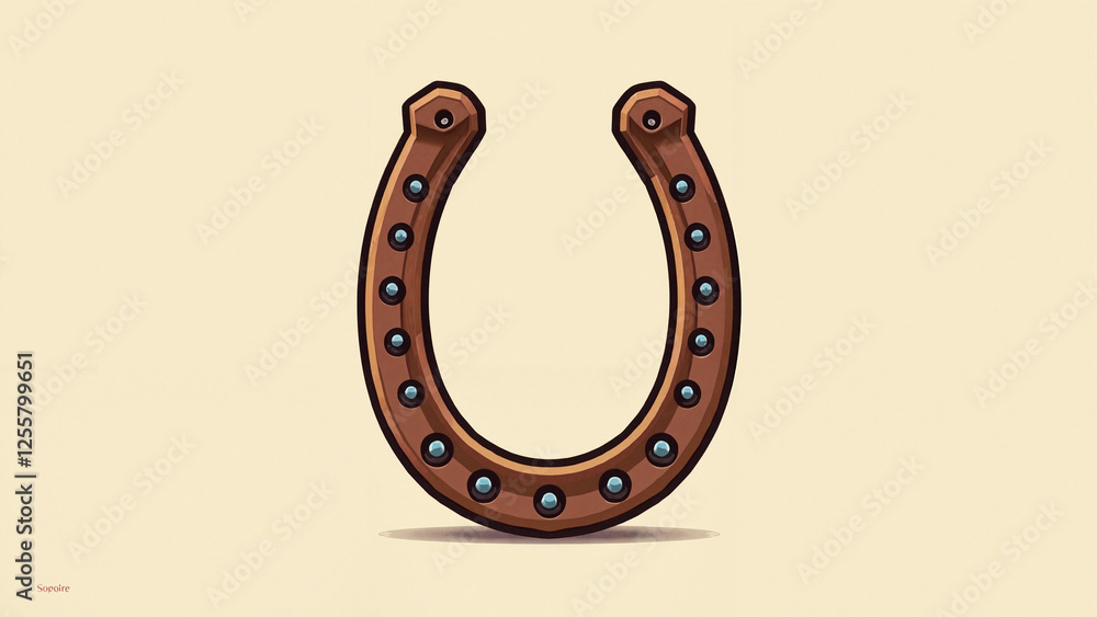 Versatile Horseshoe Vector Icon: Perfect for Equestrian Branding, Lucky Charm Merchandise, and Horse-Related Business Marketing Versatile Horseshoe Vector Icon: Perfect for Equestrian Branding, Lucky Charm Merchandise, and Horse-Related Business Marketing