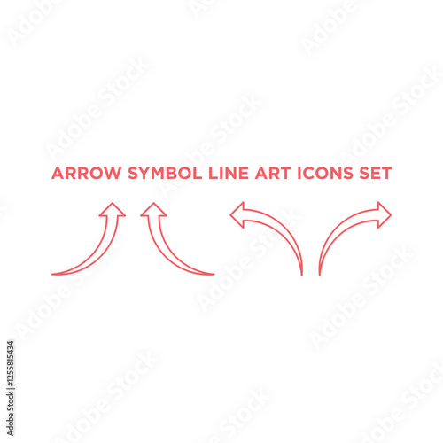 Arrow icons set in trendy flat style isolated vector, arrow symbol for your website design, logo, app, UI illustration.