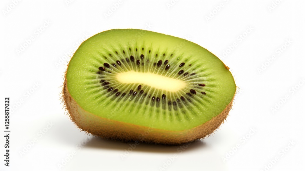 Isolated Kiwi Fruit on White Background Isolated Kiwi Fruit on White Background