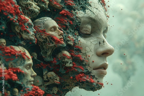 As you journey through a post-apocalyptic landscape, witness the remnants of a once-thriving world, now ravaged by destruction and decay