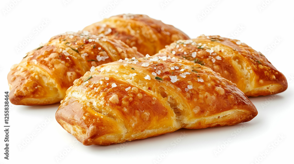 Photo: Golden Pastry Rolls with Salt and Herbs Photo: Golden Pastry Rolls with Salt and Herbs