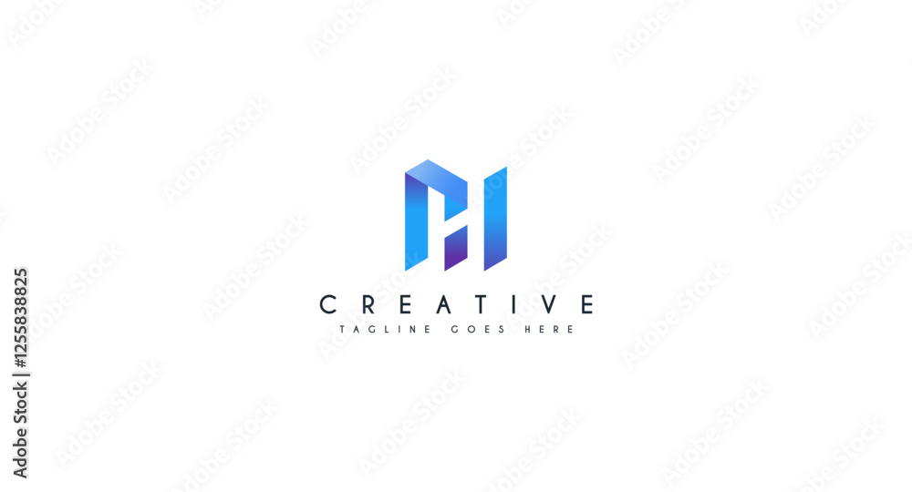 Creative letters H logo design. symbol monogram H for company, app, icons and etc. Creative letters H logo design. symbol monogram H for company, app, icons and etc.