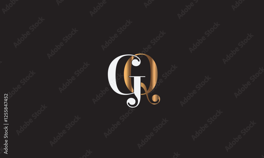 GQ, QG , G , Q , Abstract Letters Logo Monogram GQ, QG , G , Q , Abstract Letters Logo Monogram