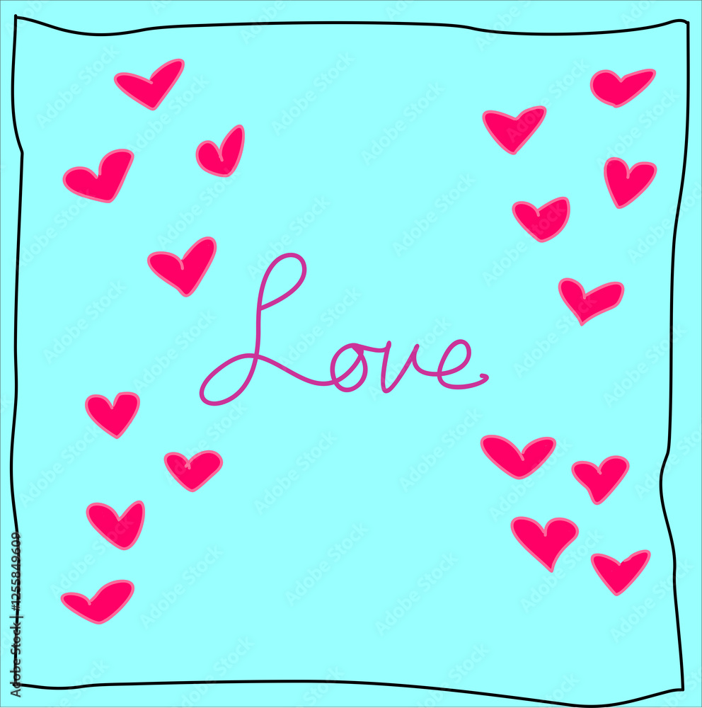 valentine background with hearts valentine background with hearts