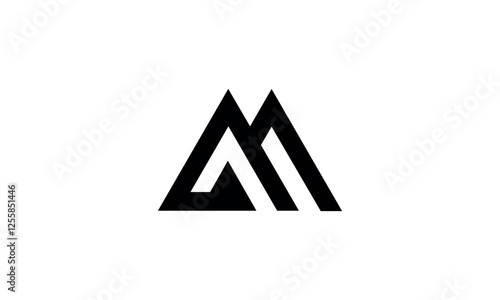 Free Download a graphic image themed AM mountain on white background. vector graphic base. - GFXLoad