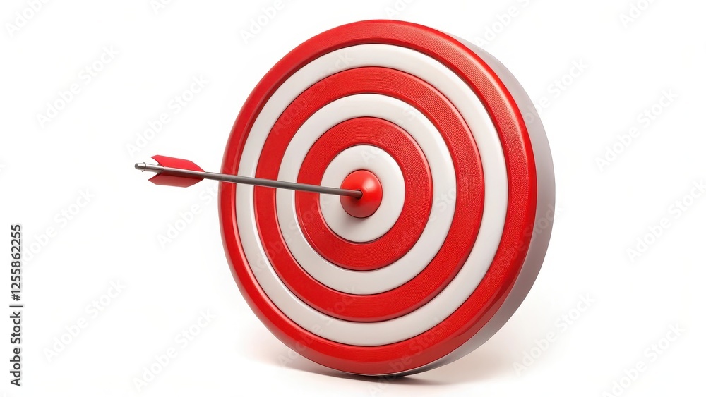 Red Target with Arrow Red Target with Arrow