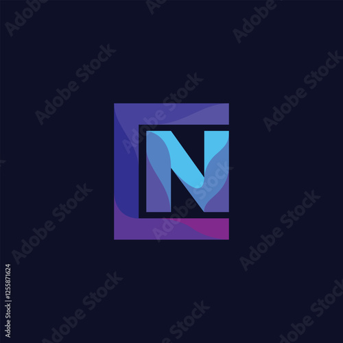 Letter cn logo icon design vector design template inspiration