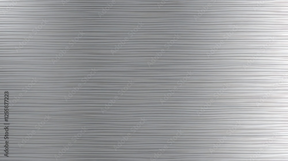 A sleek, high-resolution brushed metal texture with fine linear streaks and soft reflections. The metallic surface should have a futuristic and industrial appeal, with silver, steel, or bronze hues A sleek, high-resolution brushed metal texture with fine linear streaks and soft reflections. The metallic surface should have a futuristic and industrial appeal, with silver, steel, or bronze hues