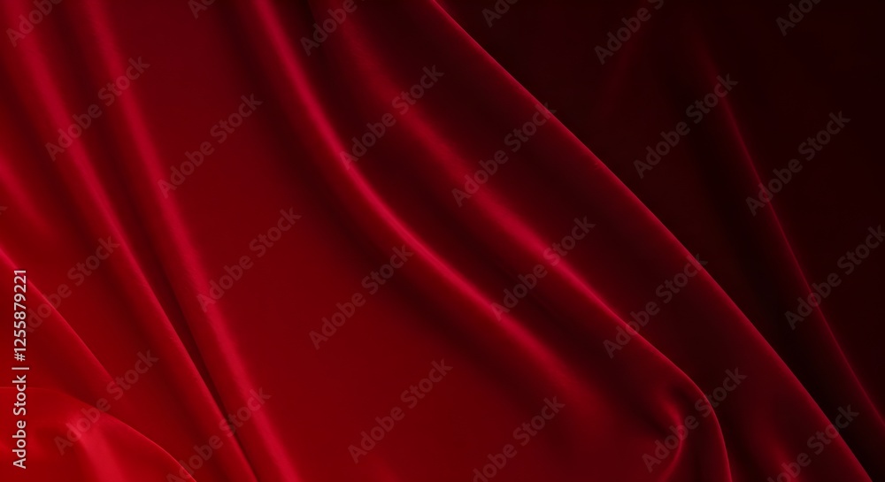 Obraz premium Degradado rojo y carmesí