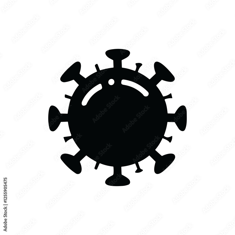 Virus icon. Covid-19 vector. Mpox vector Virus icon. Covid-19 vector. Mpox vector