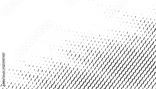 Black and white smooth transition pattern with stripes. Halftone effect for sporty background and jersey design. Fully editable vector element. 
