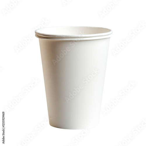 Wallpaper Mural paper cup isolated on white background Torontodigital.ca