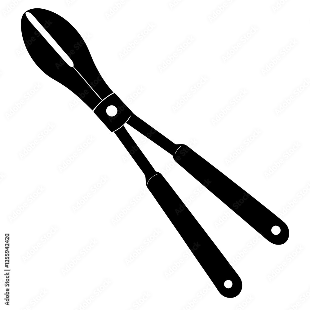 Black silhouette vector of various knives and sharp tools, scissors tool vector illustration Black silhouette vector of various knives and sharp tools, scissors tool vector illustration