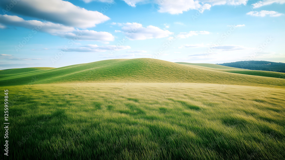 Stunning landscape showcasing the dynamic evolution of rolling landforms under a vibrant, transforming sky during a breathtaking sunset Stunning landscape showcasing the dynamic evolution of rolling landforms under a vibrant, transforming sky during a breathtaking sunset