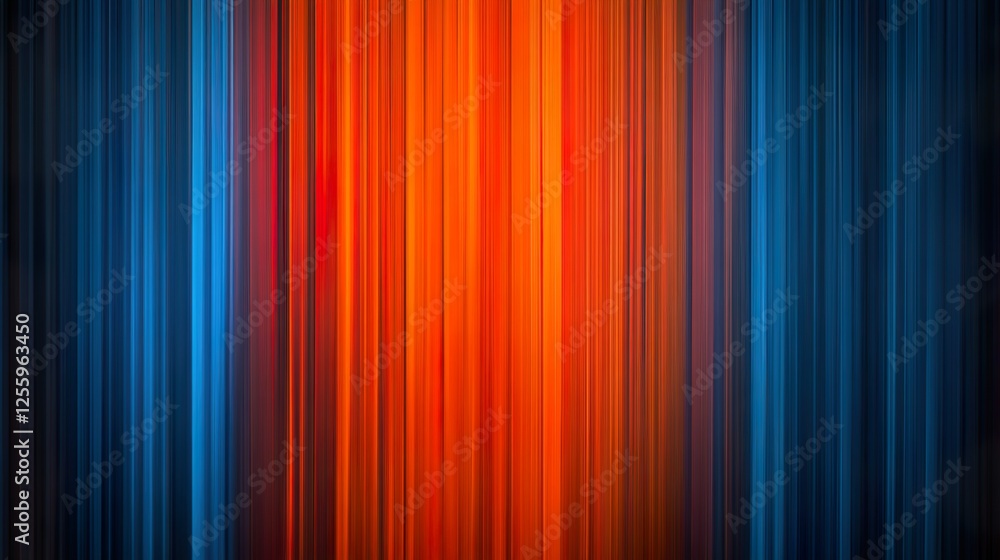 Obraz premium Modern Vitality of Colorful Lines