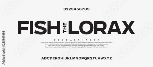 Modern Bold Font. strong, Sans Serif Font. Regular Italic Uppercase and number, Typography urban style alphabet fonts for fashion, sport, technology, digital, movie, logo design, vector illustration
