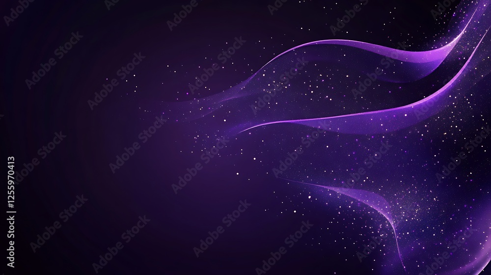 Obraz premium Purple wave abstract background (7)