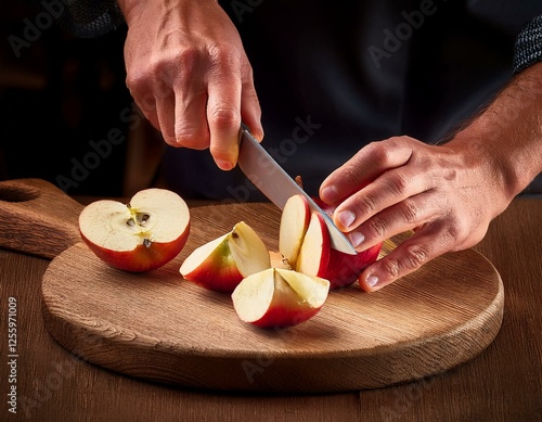 A perfect fresh apple to enjoy during the summer