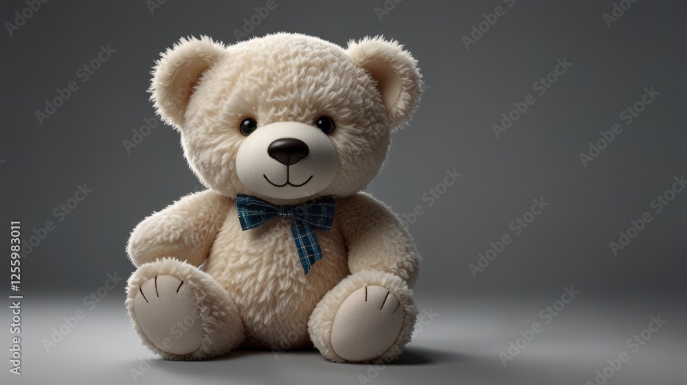 Obraz premium White teddy bear