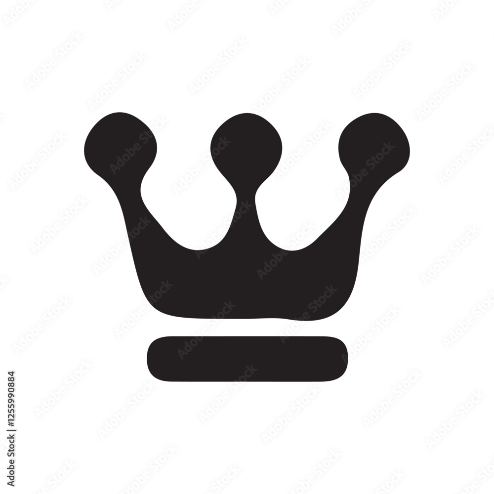 Crown king mega icon. Simple crown symbol collection. Royal crown black silhouettes. Vector illustration eps 10 Crown king mega icon. Simple crown symbol collection. Royal crown black silhouettes. Vector illustration eps 10