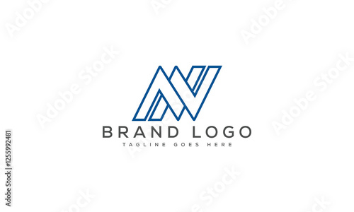 Free Download letter NA logo design vector template design for brand. - GFXLoad