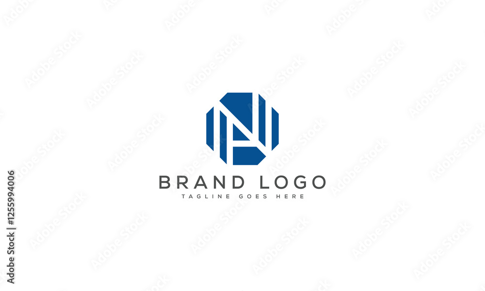 letter NA logo design vector template design for brand. letter NA logo design vector template design for brand.