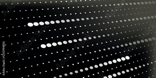 Abstract grunge grid polka dot halftone background pattern. Spotted black and white line illustration. Textures.vector eps10