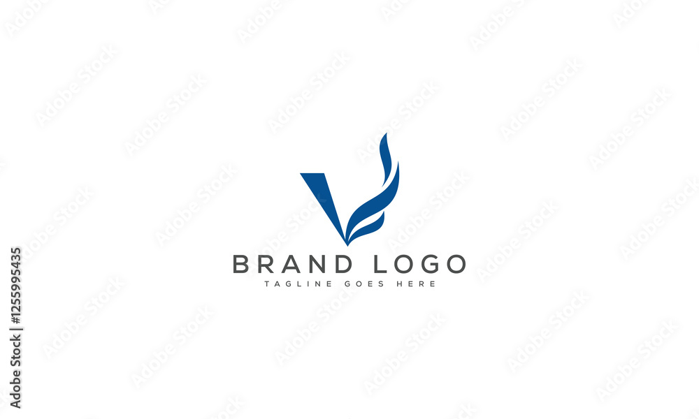 letter V logo design vector template design for brand. letter V logo design vector template design for brand.