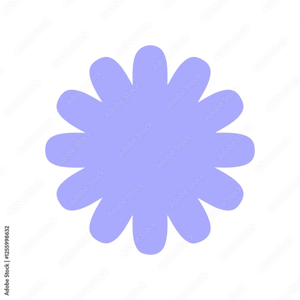 Flower clip art design on plain white transparent isolated background for card, shirt, hoodie, sweatshirt, apparel, card, tag, mug, icon, poster or badge Flower clip art design on plain white transparent isolated background for card, shirt, hoodie, sweatshirt, apparel, card, tag, mug, icon, poster or badge