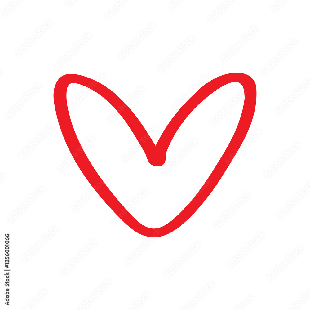 Heart clip art design on plain white transparent isolated background for card, shirt, hoodie, sweatshirt, apparel, tag, mug, icon, poster or badge Heart clip art design on plain white transparent isolated background for card, shirt, hoodie, sweatshirt, apparel, tag, mug, icon, poster or badge