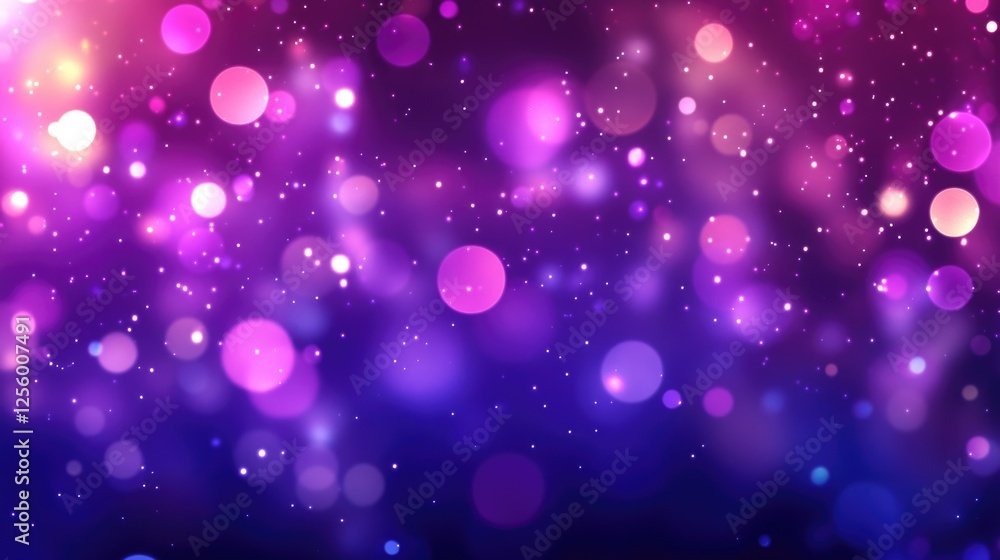 Violet bokeh light background, Abstract purple blurry unfocused sparkle glitter purple bokeh background wallpaper with copy space. Sparkling purple dust abstract violet luxury decoration background. Violet bokeh light background, Abstract purple blurry unfocused sparkle glitter purple bokeh background wallpaper with copy space. Sparkling purple dust abstract violet luxury decoration background.
