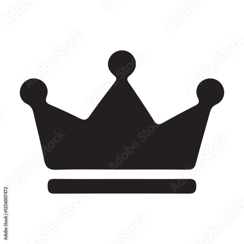  Crown King icon vector. crown icon vector illustration eps 10