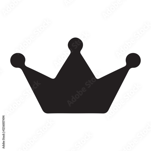  Crown King icon vector. crown icon vector illustration eps 10