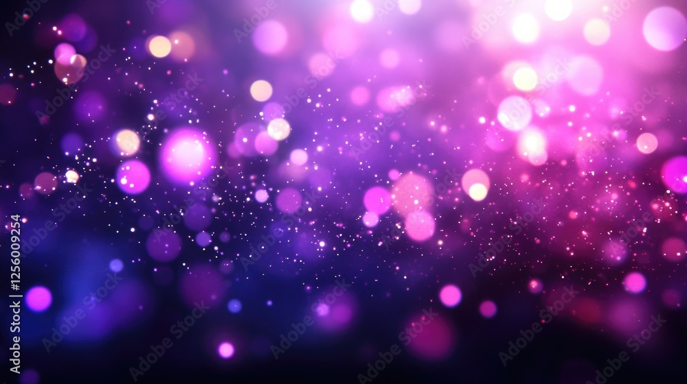 Violet bokeh light background, Abstract purple blurry unfocused sparkle glitter purple bokeh background wallpaper with copy space. Sparkling purple dust abstract violet luxury decoration background. Violet bokeh light background, Abstract purple blurry unfocused sparkle glitter purple bokeh background wallpaper with copy space. Sparkling purple dust abstract violet luxury decoration background.