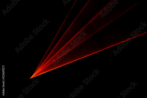 Εκτύπωση καμβά laser light. streaks of light rippling and twisting.