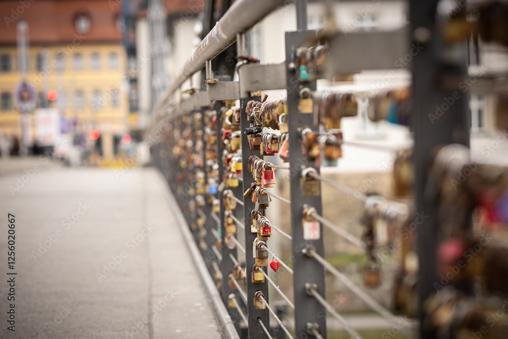 Obraz premium Kettenbrücke Bamberg