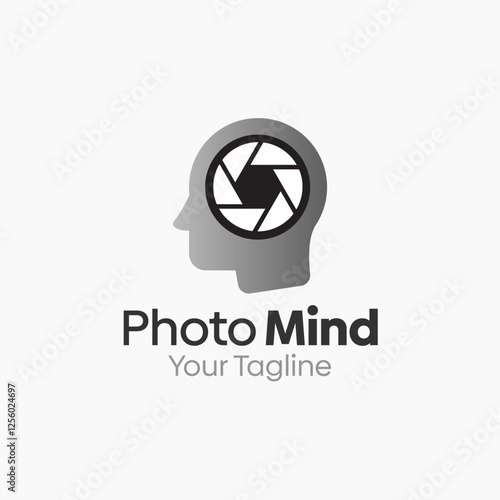 Free Download Photo Mind Logo Design Template. Good for Business, Agency, Community and Organization - GFXLoad