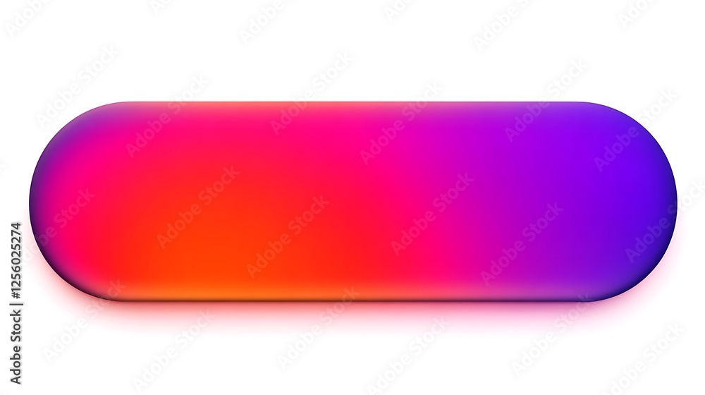 Abstract Gradient Pill Shaped Design Element Abstract Gradient Pill Shaped Design Element