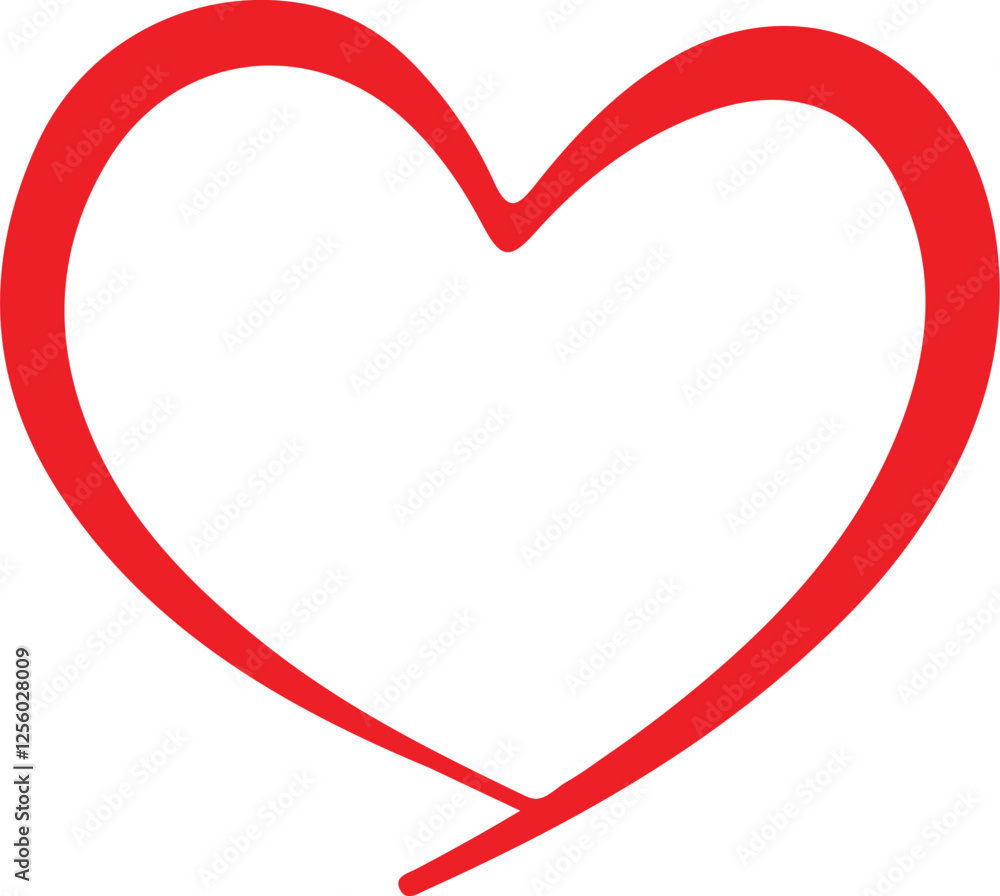 Heart clip art design on plain white transparent isolated background for card, shirt, hoodie, sweatshirt, apparel, tag, mug, icon, poster or badge Heart clip art design on plain white transparent isolated background for card, shirt, hoodie, sweatshirt, apparel, tag, mug, icon, poster or badge