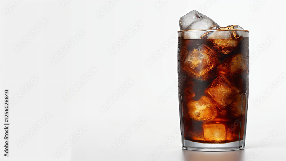 cola drink with ice cola drink with ice