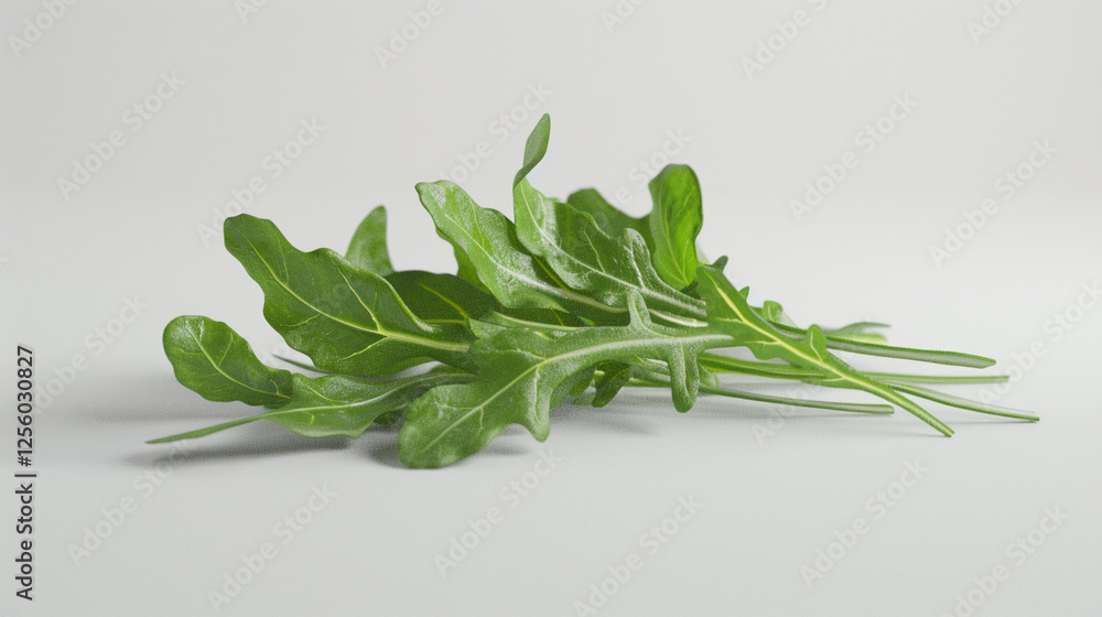 Arugula on an isolated white background, object focused, png, stock image, hd quality, Arugula on an isolated white background, object focused, png, stock image, hd quality,