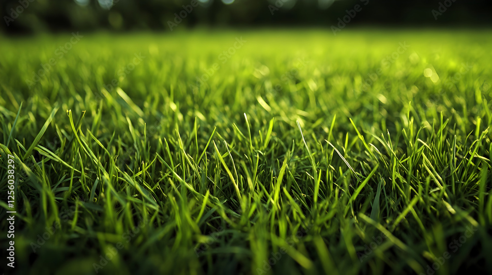 Fototapeta premium un fondo con textura de paste o cesped en el medio ambiente hierba en el campo con espacio de copia