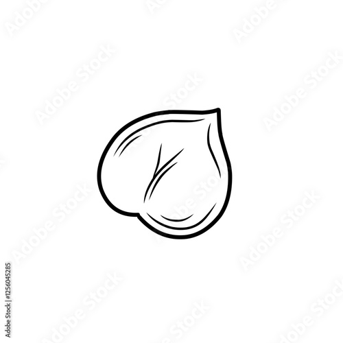 chickpea line sketch