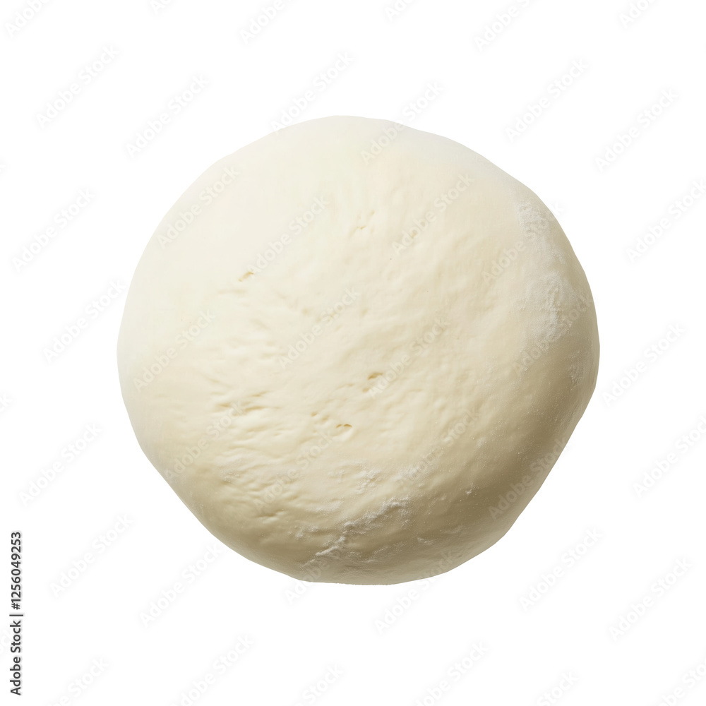 Fresh dough ball isolated on transparent background, perfect for baking projects Fresh dough ball isolated on transparent background, perfect for baking projects