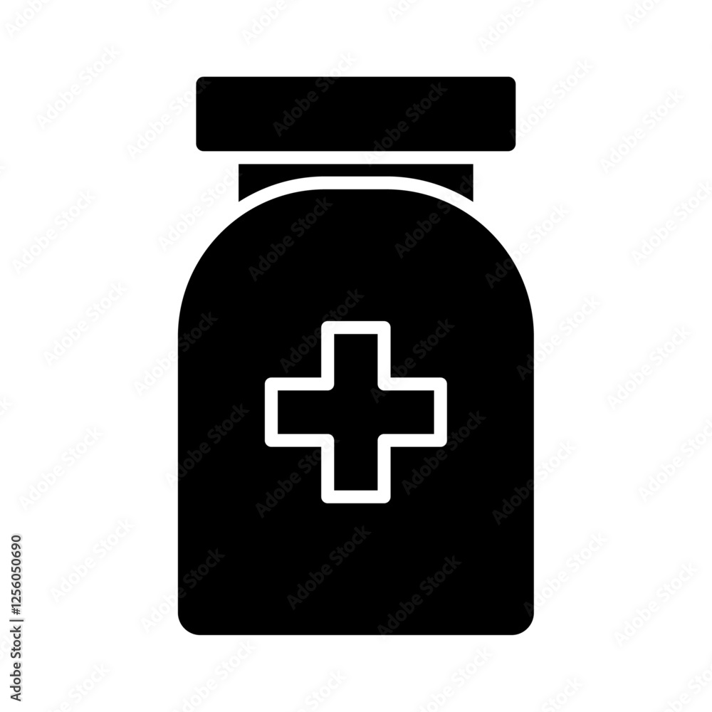 medicine icon Flat symbol set outline medicine icon Flat symbol set outline