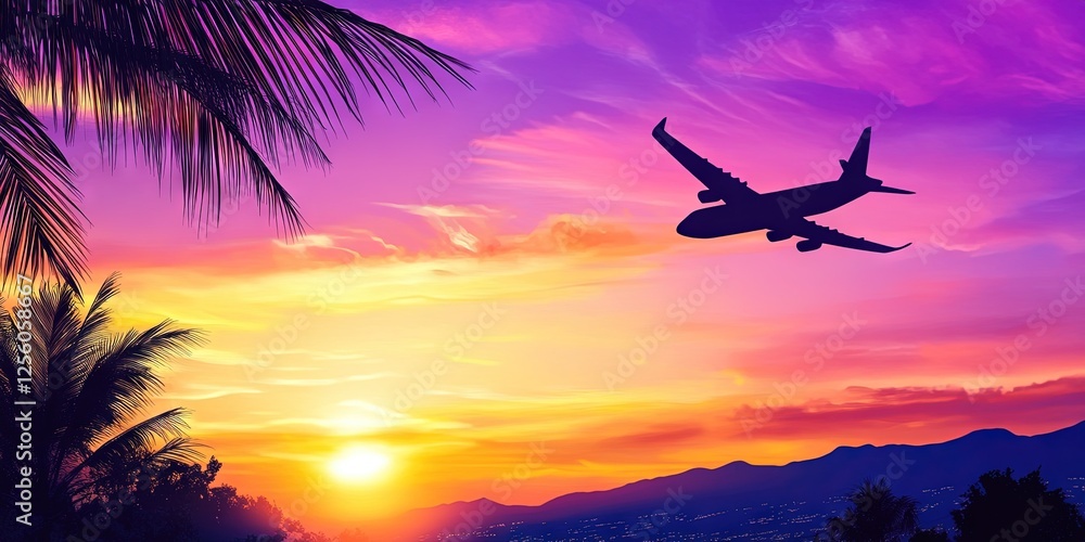 Obraz premium travel and vacation agency concept