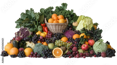 Various vegetables in the basket