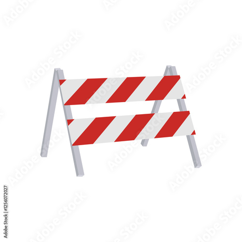 Safety Barrier, Industrial Safety Equipment illustration