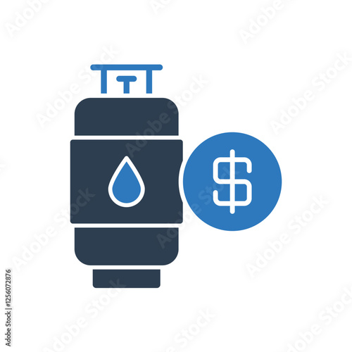 Gas Cylinder Price Icon