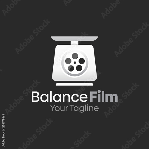 Balance Film Logo Design Template. Good for Business, Agency, Community and Organization